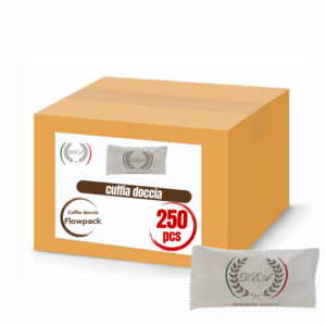 Cuffia doccia imbustata 250 pezzi
