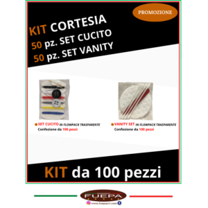KIT cortesia Set cucito-Vanity Set da 100 pezzi