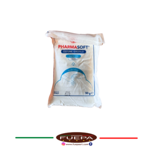 2 PEZZI COTONE IDROFILO ZIGZAG 50 gr.